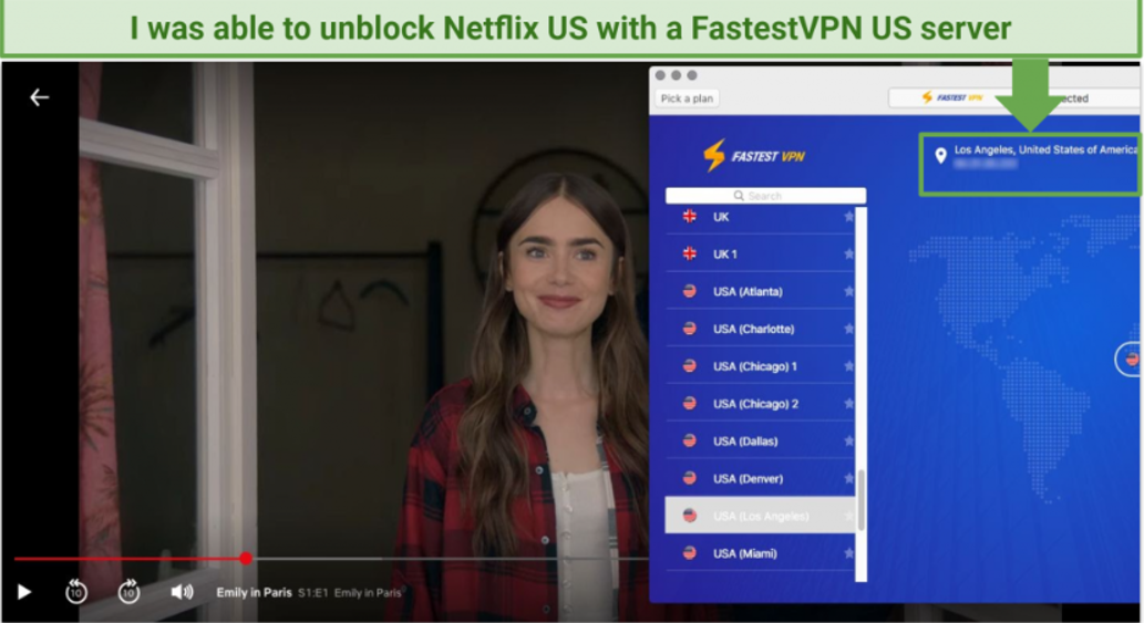 FastestVPN- Does It Unblock Netflix